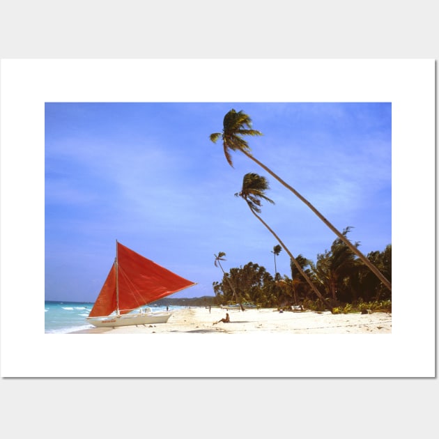 White Beach, Boracay 2. Wall Art by JonDelorme